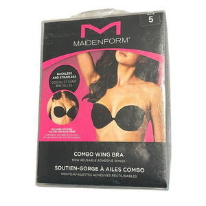 Maidenform Strapless Bra Nude Size 5 Underwire New